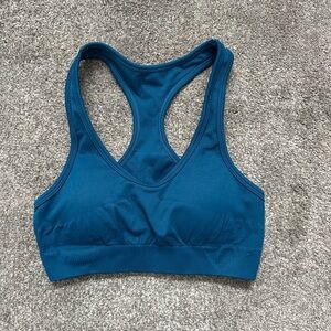 Kamo Fitness Nova Seamless Deep U Bra - Moroccan Blue